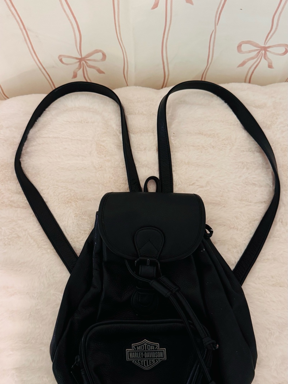 Harley-Davidson Black Women's Mini Backpack